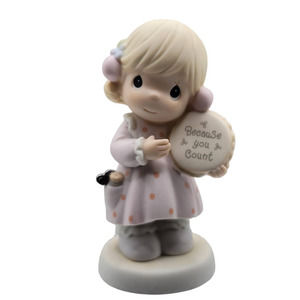 Precious Moments Vintage  "Because You Count" Collectable 1998